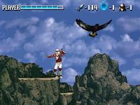 une photo d'Ã©cran de Shinobi X sur Sega Saturn